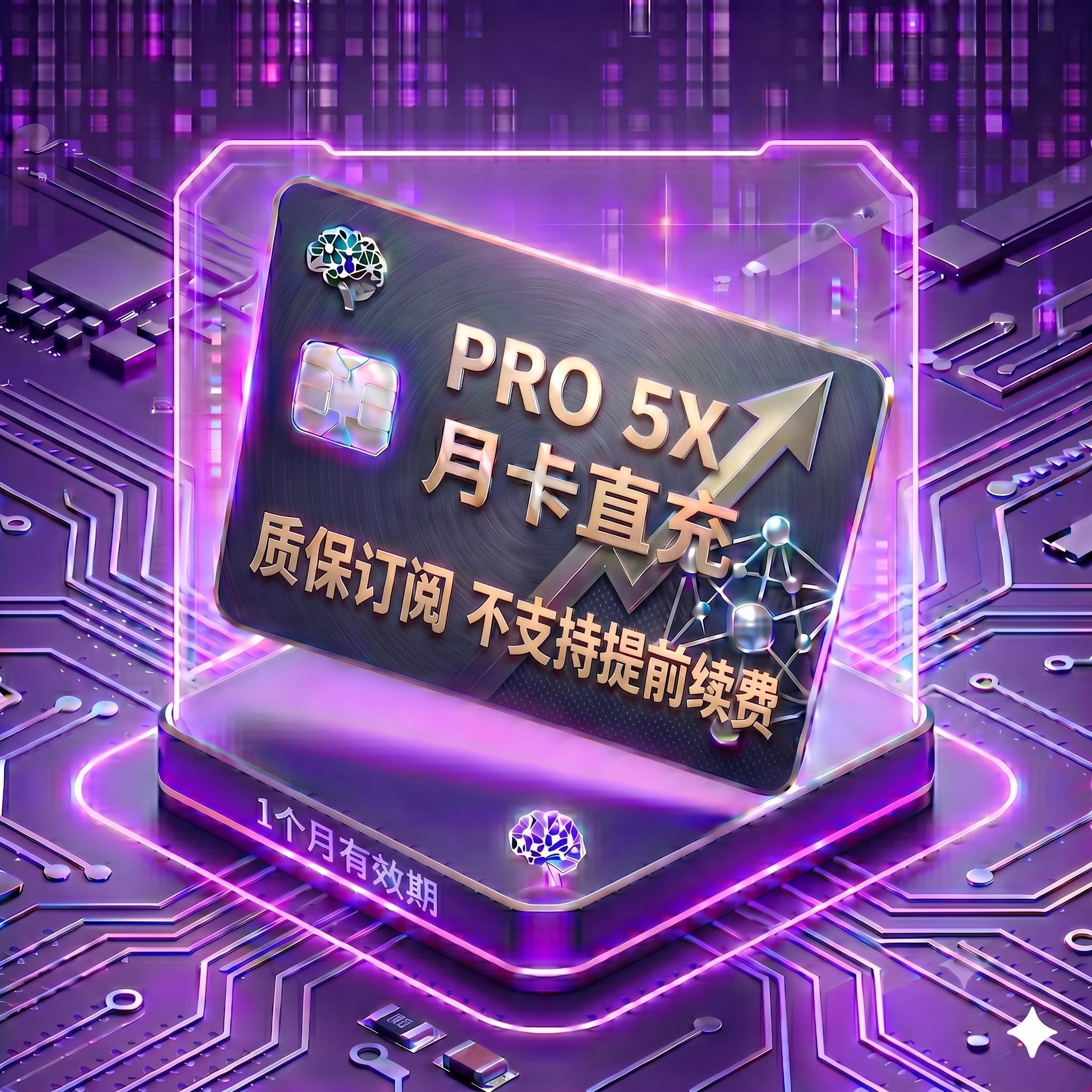 ChatGPT Pro 5X 代充值